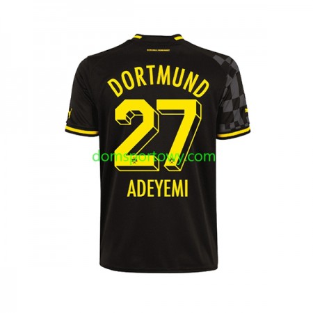 Koszulka Borussia Dortmund Karim Adeyemi 27 Wyjazdowe Koszulki Piłkarskie 2022-2023 Krótki Rękaw